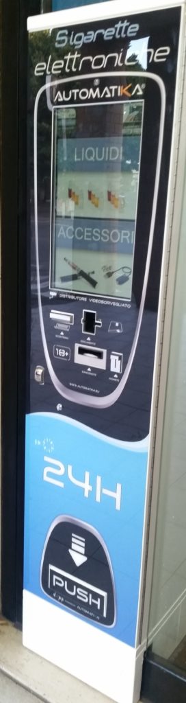 distributore automatico e-cig